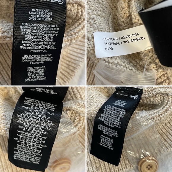 RRL Ralph Lauren Cotton Silk Cardigan Sweater - Picture 13 of 16